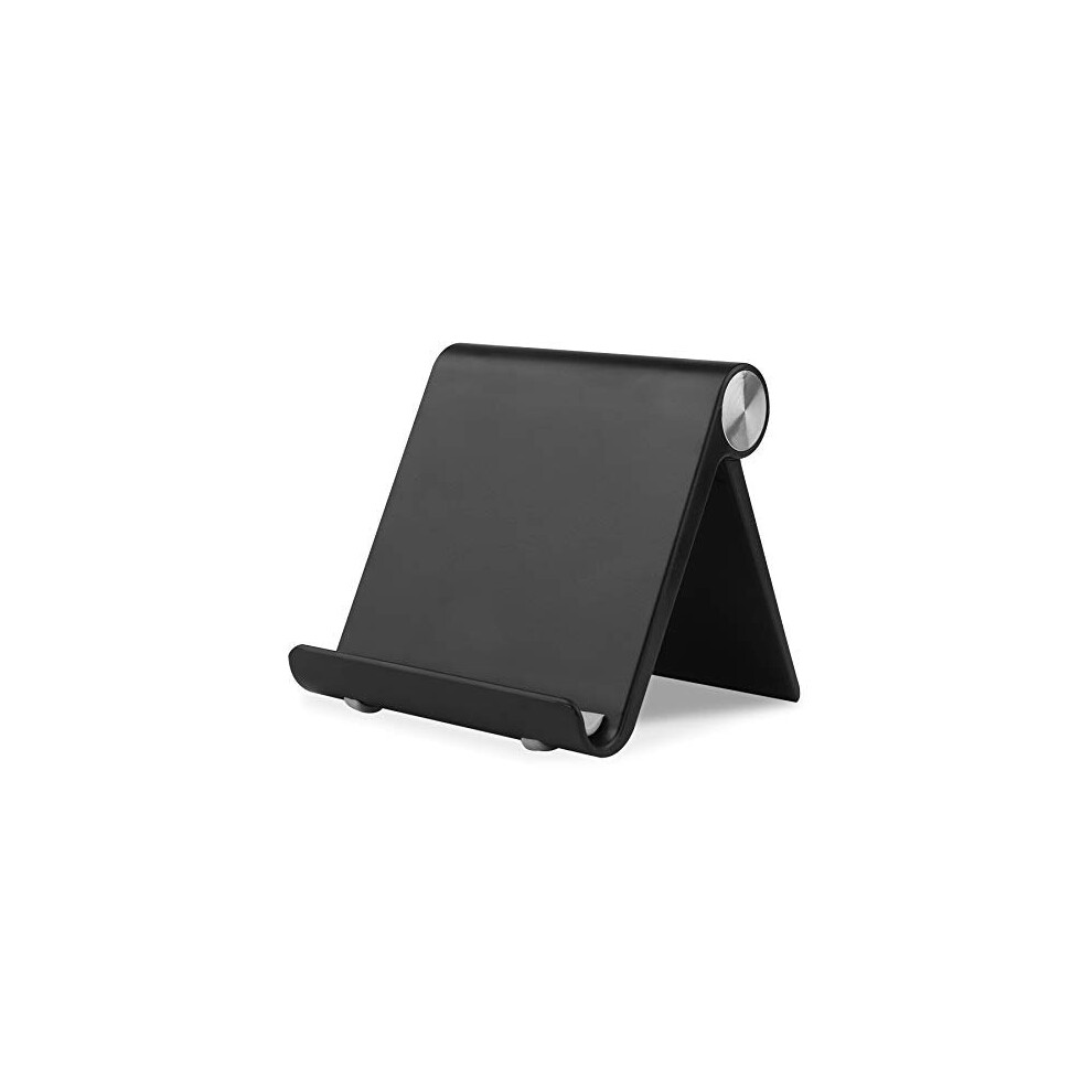 Hihuhen Mobile Phone Holder, Phone Stand Desk Desktop Mobile Holder Adjustable Foldable Portable Video Call Mount (1Ph -) Black 717351598727