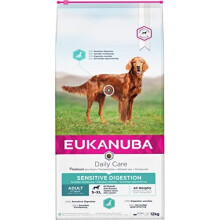 EUKANUBA Alimento secco quotidiano per cani a digestione sensibile, 12 kg