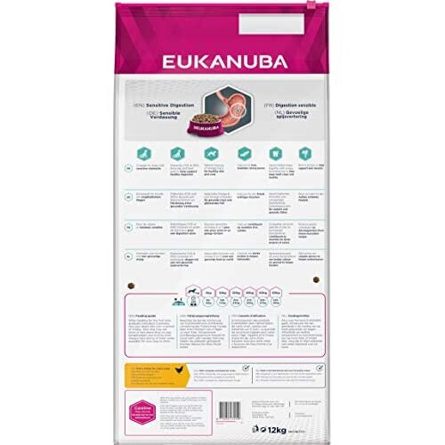 Eukanuba EUKANUBA Daily Sensitive Digestion torrfoder för hundar 12 kg 1