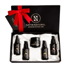 ORGANIC Body Care Set 5x30ml - Valentines Gifts For Her - Birthday Gifts for Her with Shea Butter, Argan Oil, Jojoba Oil, Almond Oil, Castor Oil