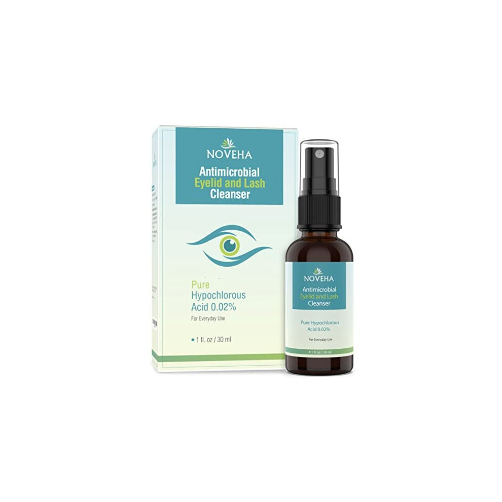 Eyelid and Lash Cleanser | Fast Acting Soothing Formula, Effective Relief from Irritation, Dry Eyes, Styes and Blepharitis, Pure and Gentle Hypoc