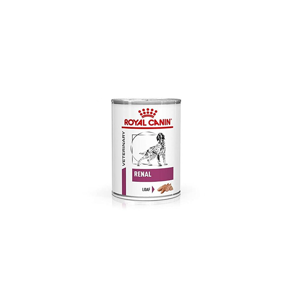 Royal Canin Renal Veterinary Health Nutrition Wet Dog Food 12 x 410g