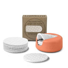 LastRound Reusable Cotton Pads by LastObject - Eco Friendly Alternative to 1750 Single Use Make up Pads- Pack of 7 Reusable Makeup Remover Pads -