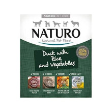 Duck & Rice with Vegetables Wet Food for Adult Dogs Trays 400g x 7