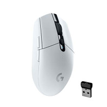 Mouse wireless Logitech G305 - Ottico - RF senza fili - 12000 DPI - 400 ips - Bianco