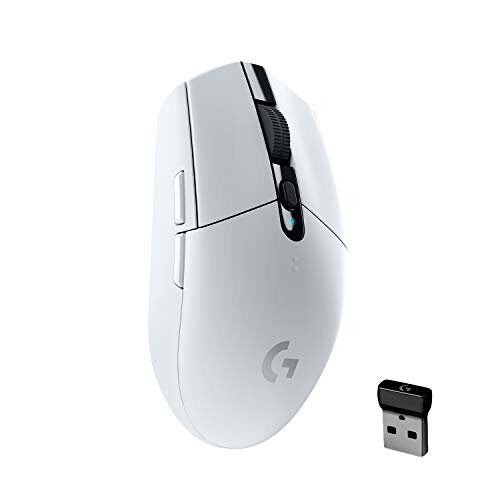 Logitech Logitech G305 Wireless Mouse - Optisch - Wireless RF - 12000 DPI - 400 ips - Weiß