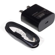 Samsung Original EP-TA800UBE Black 25W Super Fast Charging Type C to Type C Mobile Phone Mains Plug/Wall Charger