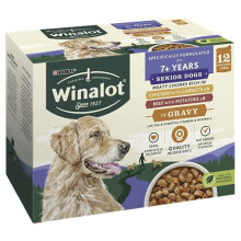 Winalot Senior Mixed in Gravy Dog Food, 12 x 100g