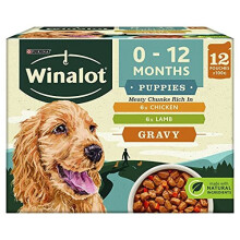 Winalot Puppy Mixed in Gravy Dog Food, 12 x 100g