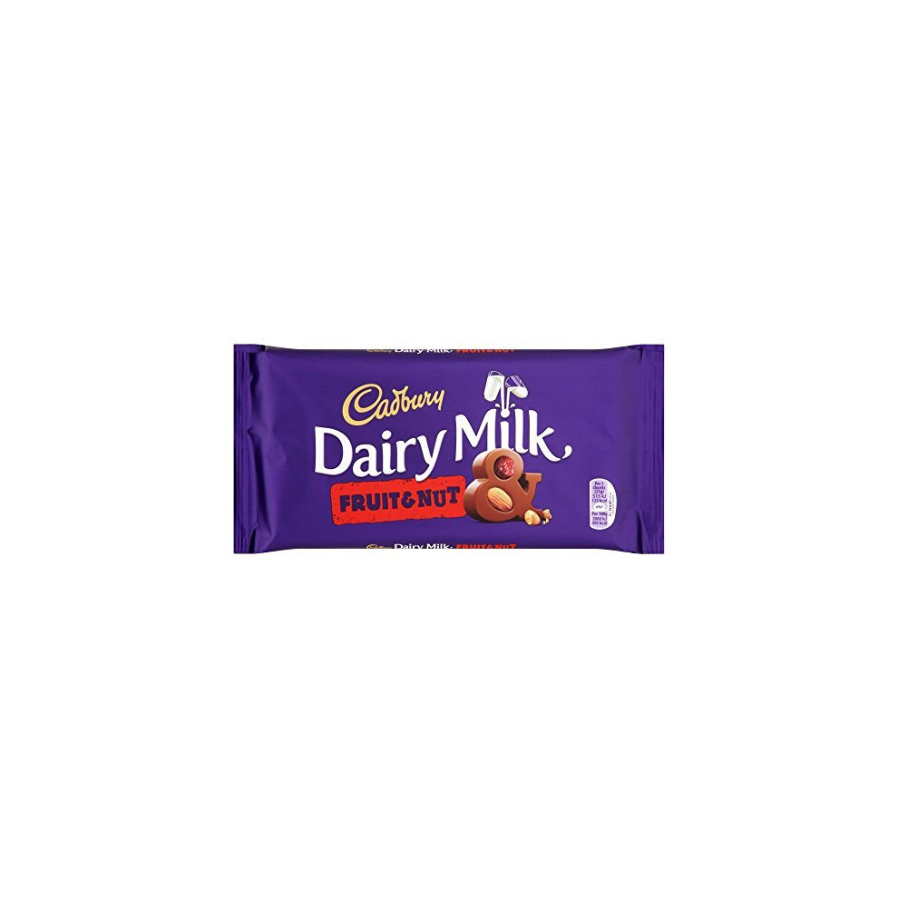 Cadbury Dairy Milk Fruit and Nut Chocolate Bar, 200g