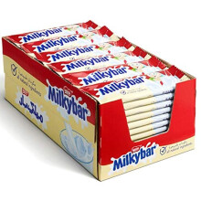 Nestle Milky Bar White Chocolate Bar, 12 g Pack of 54