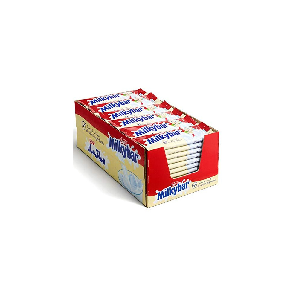 Nestle Milky Bar White Chocolate Bar, 12 g Pack of 54