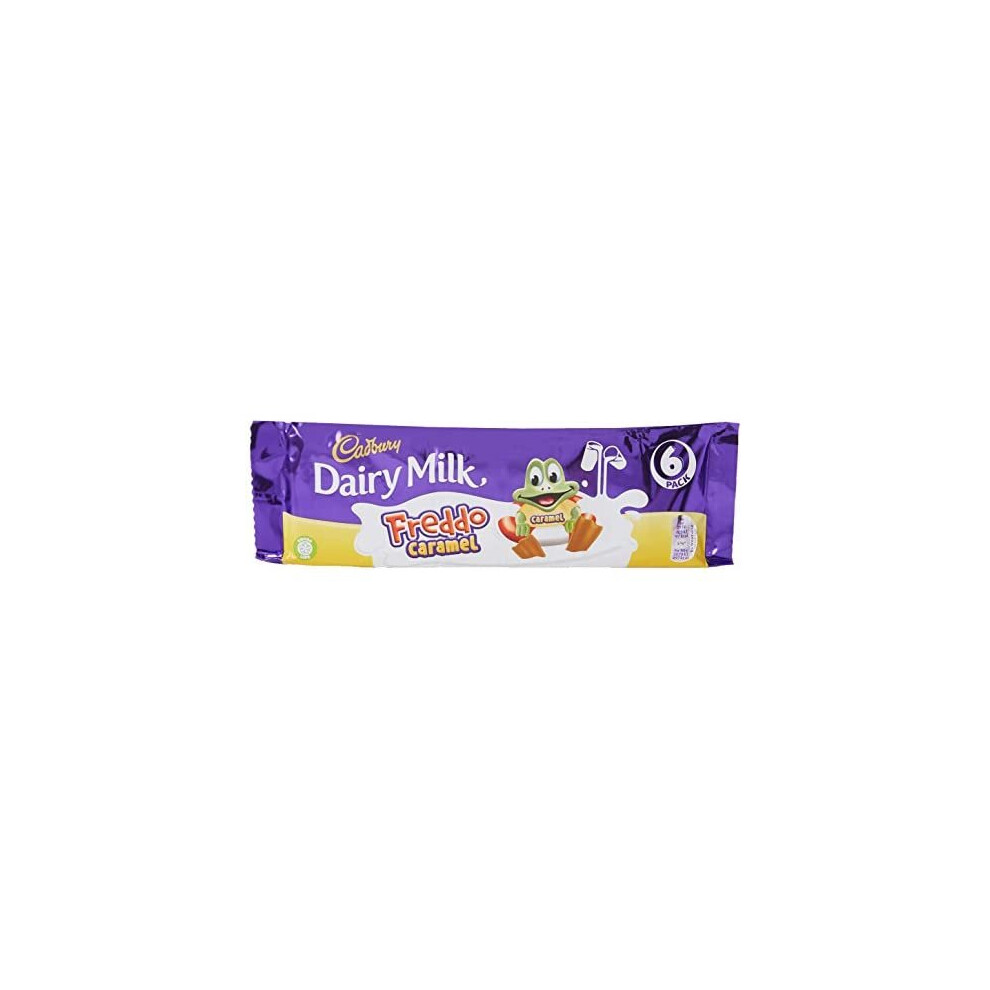 Cadbury Dairy Milk Freddo Chocolate Caramel Bars Multipack, 6X19.5 G