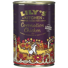 Lily's Kitchen Coronation Chicken Complete Wet Food for Dogs 400g (Pack of 6)