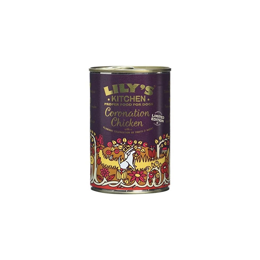 Lily's Kitchen Coronation Chicken Complete Wet Food For Dogs 400G (Pack Of 6) - Image 3