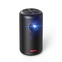 NEBULA Capsule II Smart Mini Projector, by Anker, Palm-Sized 200 ANSI Lumen 720p HD Portable Projector with Wi-Fi, DLP, 8W Speaker, 100 Inch Pict