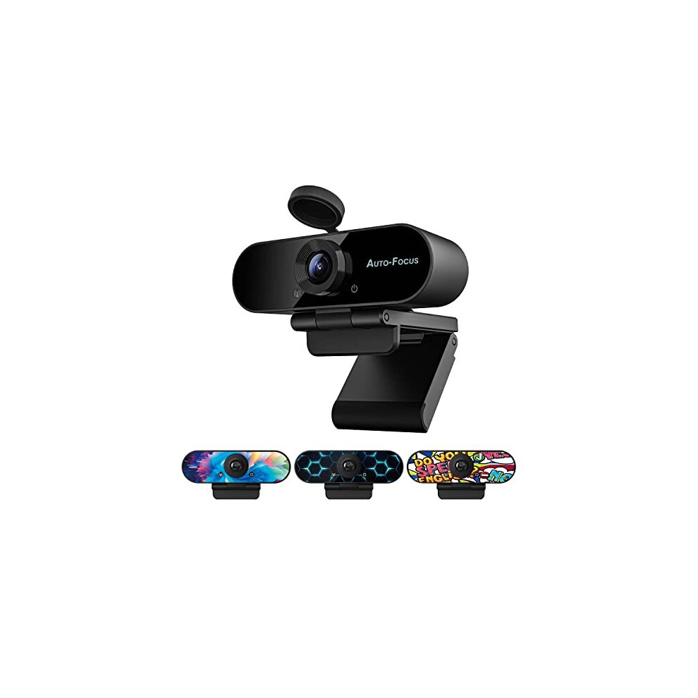 Autofocus Webcam 1080P, Smilodon Pro, With Upgraded Microphone, Privacy Cover, Tripod, For Conferencing, Live Streaming, Recording, Compatible Wi 602024613664