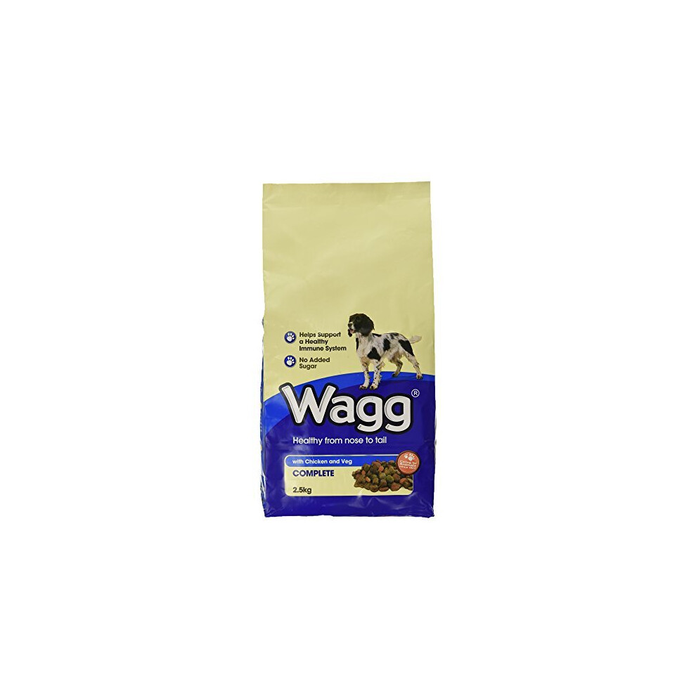 Wagg Complete Dog Food With Chicken And Vegetables, 2.5Kg