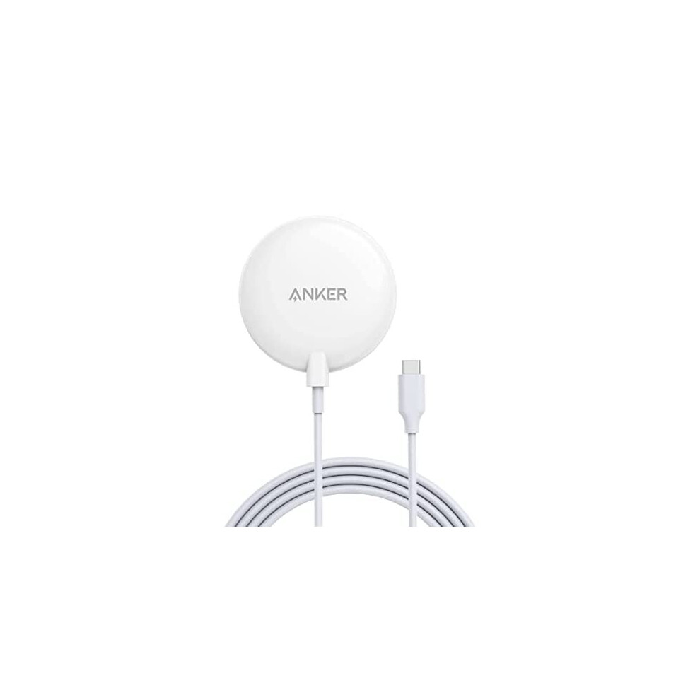 Anker PowerWave Magnetic Pad Lite, with 5 ft Built-In USB-C cable, 313 Magnetic Wireless Charger (Pad) Only for iPhone 13/13 Pro / 13 Pro Max / 1