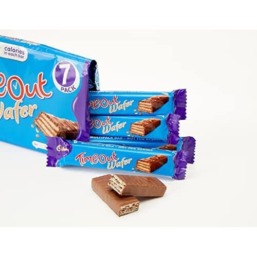 Cadbury Cadbury Timeout Wafer Bars, 7 x 21.2 g 1