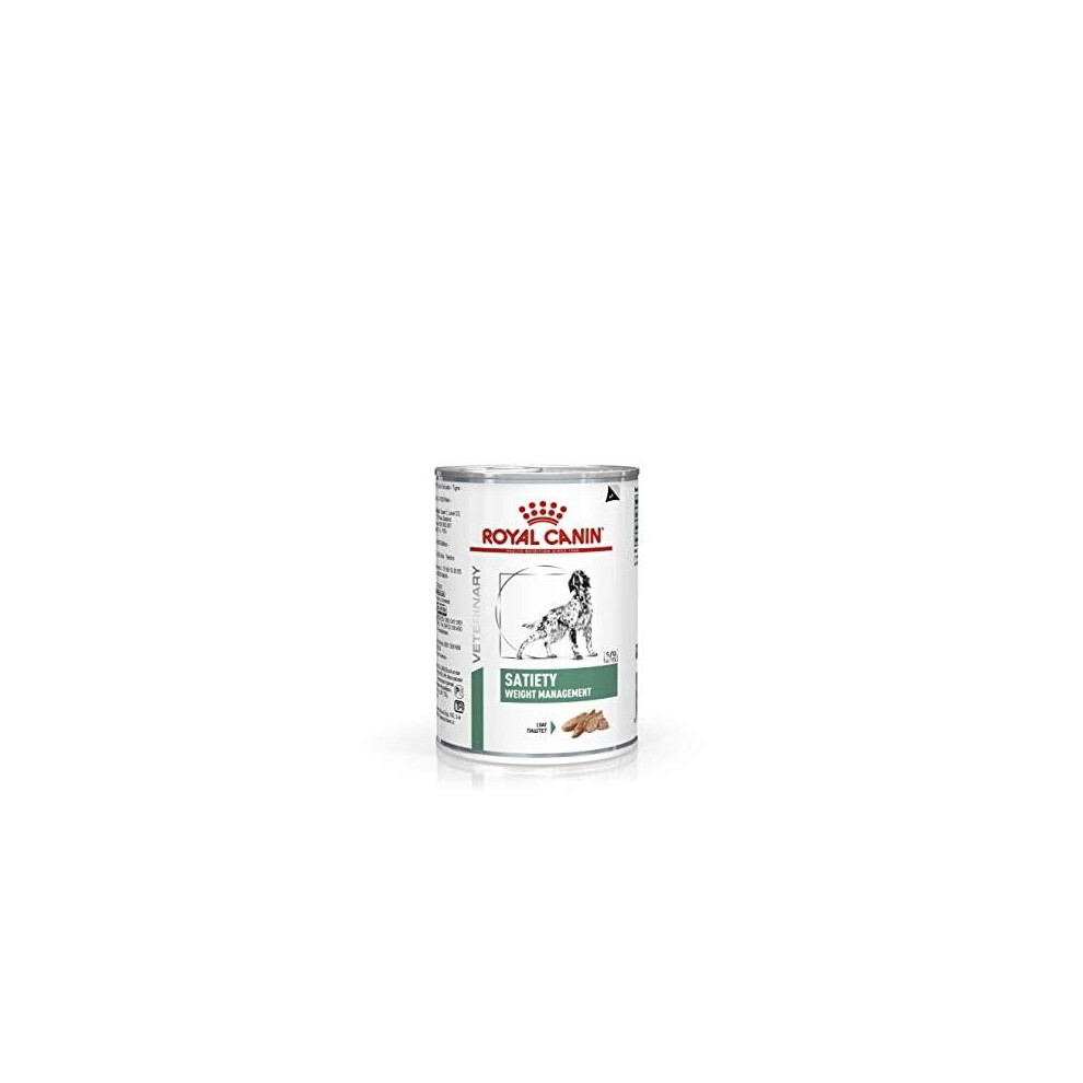 ROYAL CANIN Satiety Dog 12 x 410g Tins