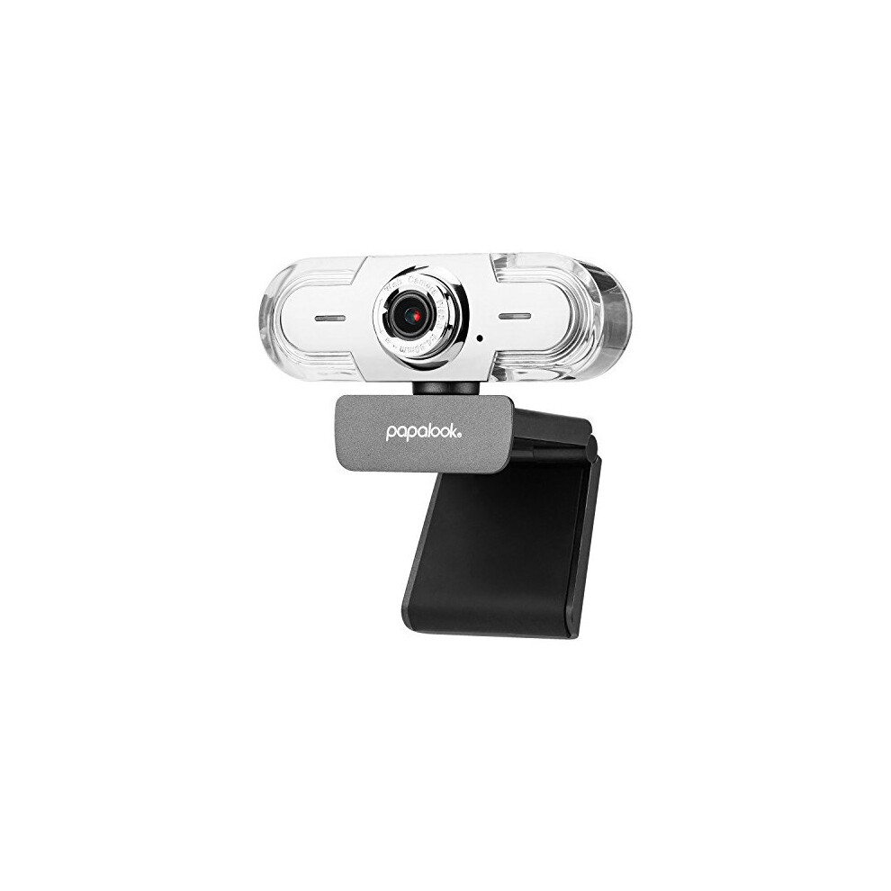 papalook Webcam for PC with Microphone, PA452 Pro Full HD 1080P PC Web Camera for Video Calling, Live Streaming, Manual Focus USB Cam for Desktop