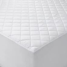 CAROLINE SHATUIK Quilted King Size mattress Protector Pad 40CM Extra Deep Anti Allergy Microfiber Fitted mattress topper Cover (152 x 200 Cm)