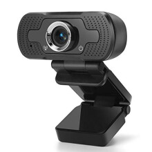 GOSCIEN Webcam, Ultra HD 1080P Webcam Computer Web Camera Video Cam with Microphone for PC Laptop Desktop, Plug and Play USB Webcam Camera for Yo
