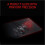 ASUS ASUS ROG Sheath Extended Soft Cloth Gaming Mouse Pad with Smooth Gliding Surface and Non-Slip Base - Black/Red 3