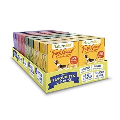 Naturediet NATUREDIET Feel Good Selection Pack Complete Wet Food, 390g (Pack of 16)