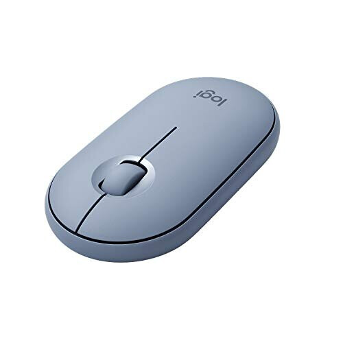 Logitech Logitech Pebble M350 Wireless Mouse with Bluetooth or USB - Silent, Slim Computer Mouse with Quiet Click for iPad, Laptop, Notebook, PC and Mac -