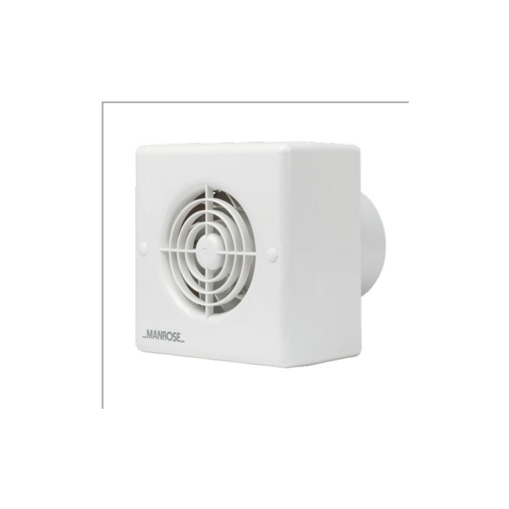 Manrose CF100H Centrifugal Extractor Fan 100 mm / 4 Inch (Humidistat)