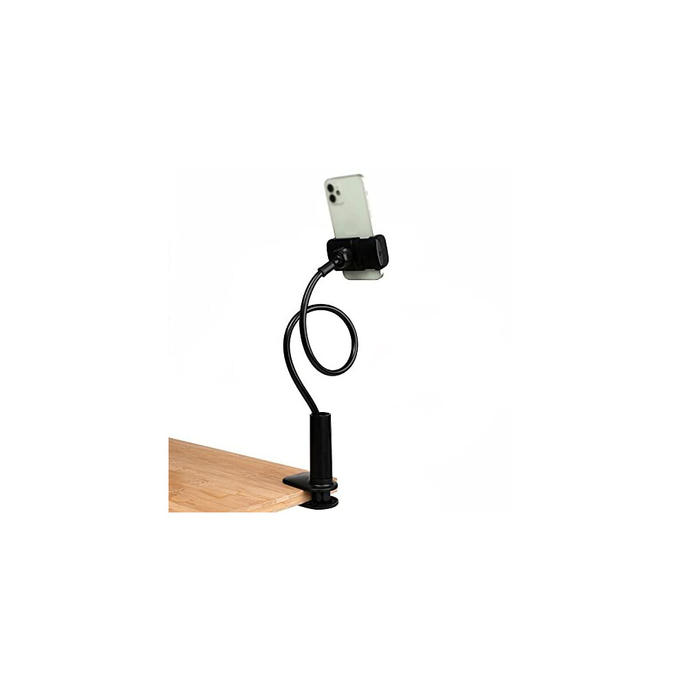 Wanby Phone Holder Bed Gooseneck Mount Mobile Phone Holder Table Stand Flexible 360 Rotation Cell Phone Clip Holder Lazy Bracket Mount For All S 612755669694