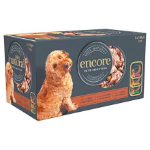 Encore Complete Wet Dog Food, Pate Multipack Turkey, Lamb and Chicken in 150 g Trays (Pack of 5)
