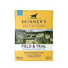 Skinner's Field & Trial Chicken & Root Veg - Adult Wet Dog Food, Grain Free, 390g (Pack of 18)