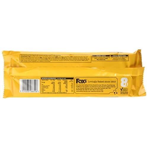 Fox's Rocky Caramel Chocolate Biscuit Bars, 169g 1