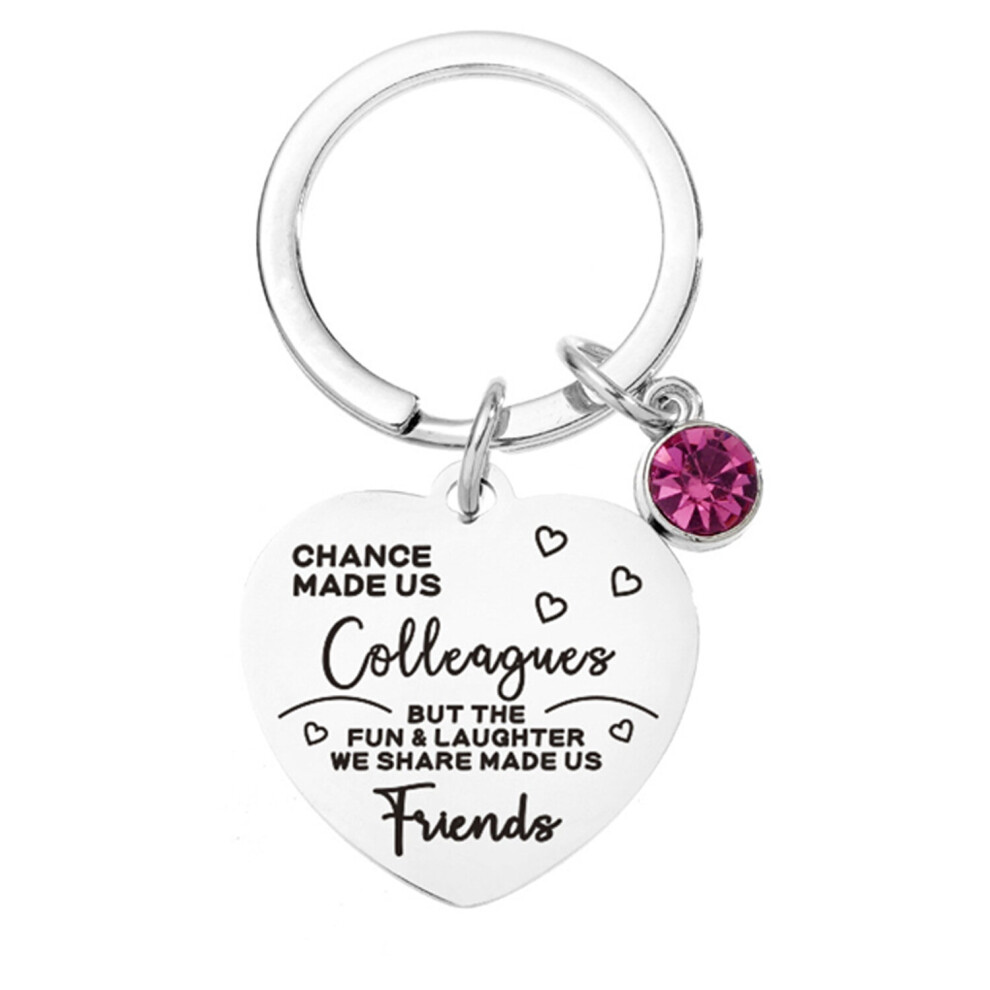 (Purple) Colleague Charm Keyring