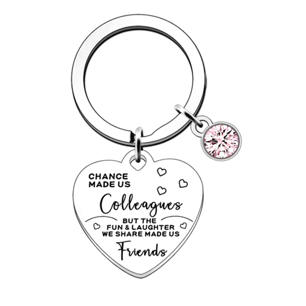 (Pink) Colleague Charm Keyring