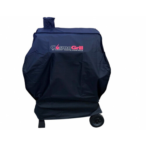 CosmoGrill XXL BBQ Cover - 600D Oxford Fabric, Heavy Duty, Waterproof & UV Protected with Adjustable Straps