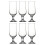 (6) Pasabahce 385ml Stemmed Drinking Beer Glass Glass 1