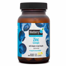 Blueberry Naturals Zinc Lozenges 60's B0289