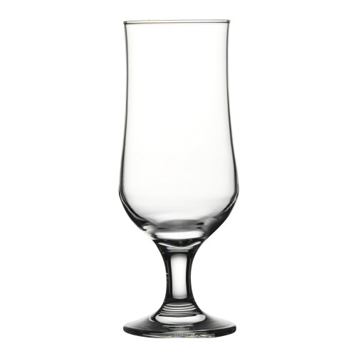 (6) Pasabahce 385ml Stemmed Drinking Beer Glass Glass 1