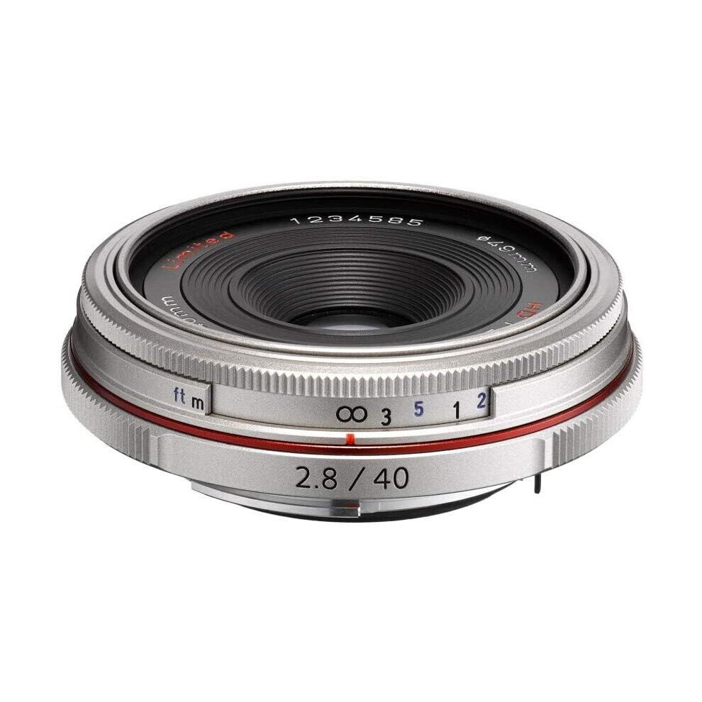 Pentax HD DA Limited 40mm F2.8 Lens - Silver