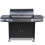 CosmoGrill (Black) CosmoGrill 6+1 Pro Gas Burner BBQ with Side Burner 1