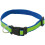 eBuyGB High Visibility/Fluorescent Reflective Adjustable Dog Safety Collar, Blue 1