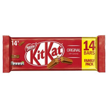 KitKat 2 Finger Milk Chocolate Bar Multipack, 14 x 20.7g