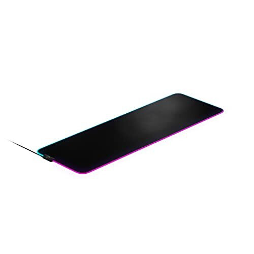 SteelSeries Muispad - STEELSERIES - QcK Prism Cloth XL - 90 cm - Dynamisch RGB - Antislip 1