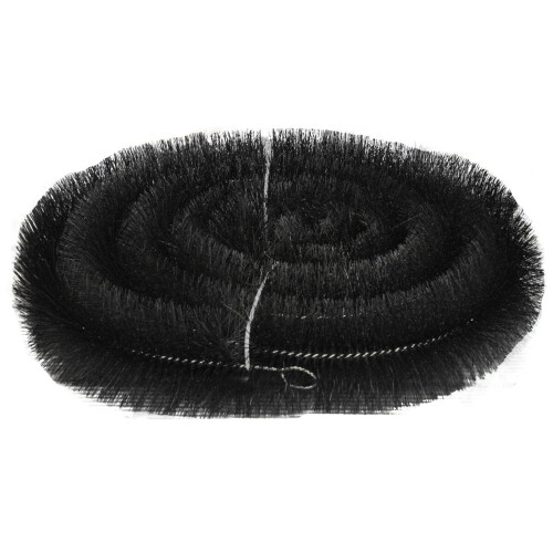 Selections Black Gutter Brush Leaf & Moss Guard (4m)