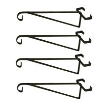 Hanging Basket Brackets for Concrete Fence Posts (Set of 4)
