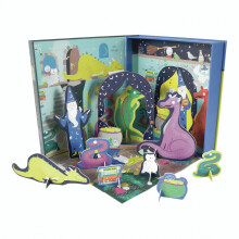 Floss & Rock Kids Spellbound Children's Portable Puzzle Pop Out Play Scene